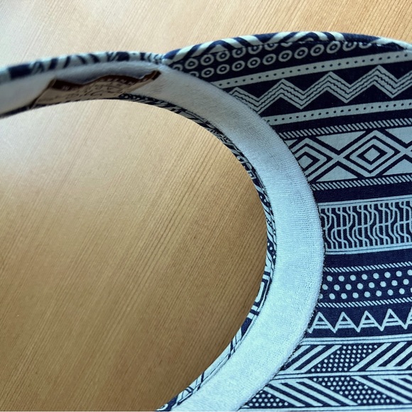 Sun N Sand sun sports visor hat with adjustable cord in back one size fits most. - Picture 7 of 8